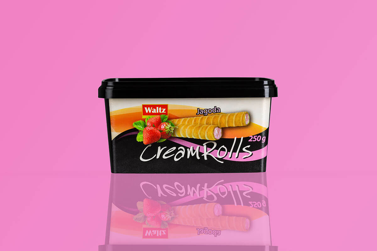 Cream rolls jagoda